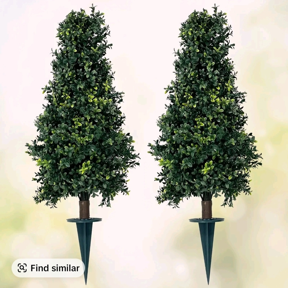 Home Decor Artificial Topiary Trees